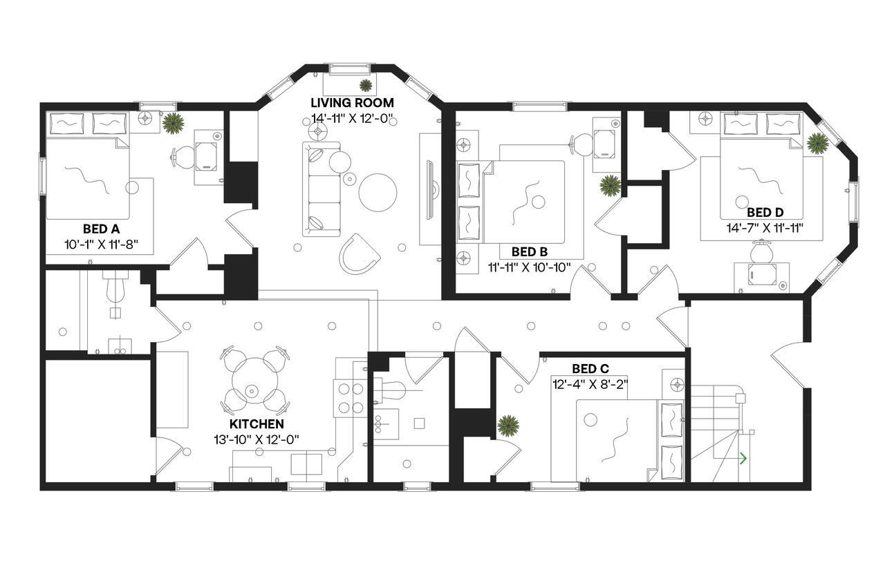 Building Photo - Room in Shared 4 bed/2 bath home