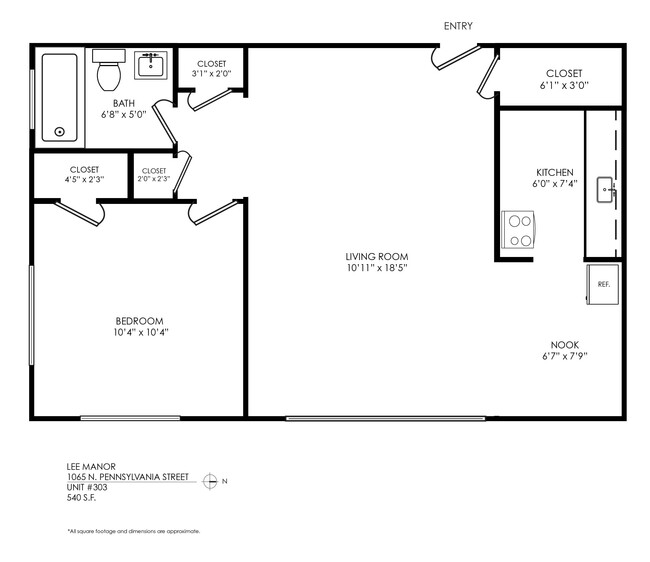 Floorplan - Lee Manor