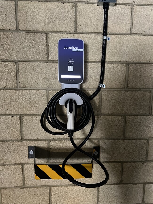 unit's EV charging station - 4141 Glencoe Ave