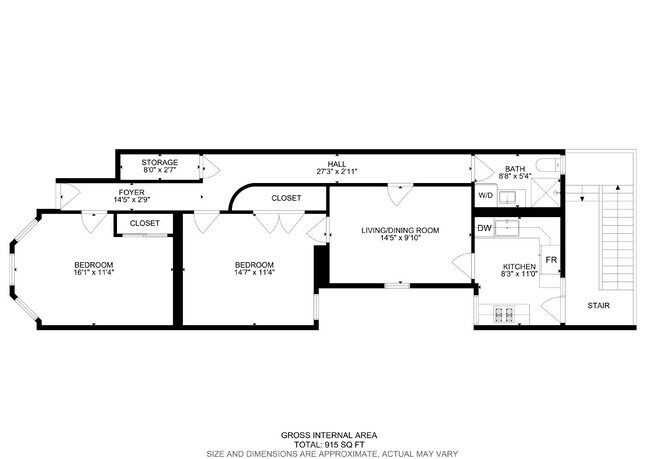 Building Photo - Convenient & Large 2BR/1BA Flat w/ In Unit Laundry & Dishwasher