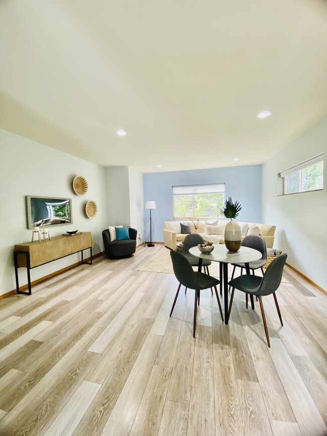 Second floor Living and Dining Room - 4000 14th Avenue South