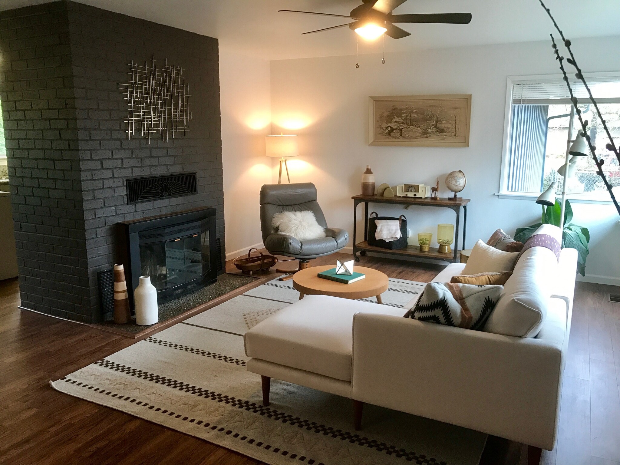 Living room. - 8038 N Wayland Ave