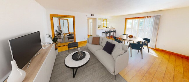 1 Bdr / 1 Bath Private Balcony (Virtually Staged)