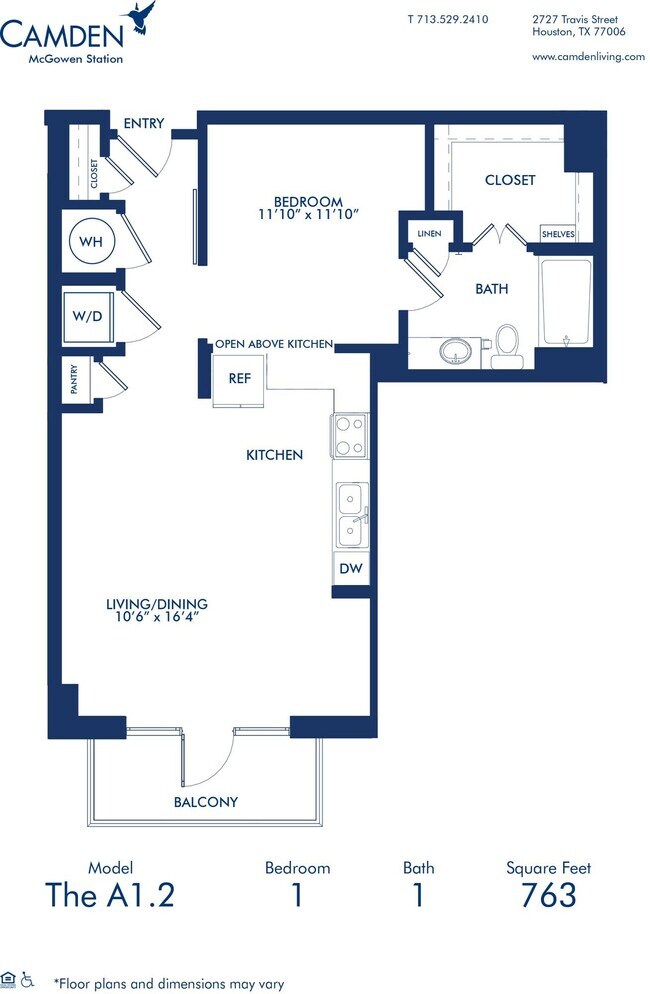 Floorplan - Camden McGowen Station