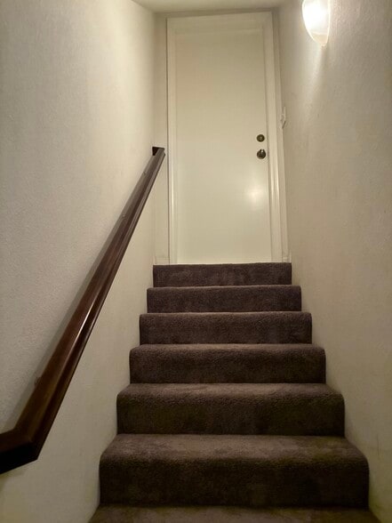 Coming up from garage to the first level - 8894 Spectrum Center Blvd