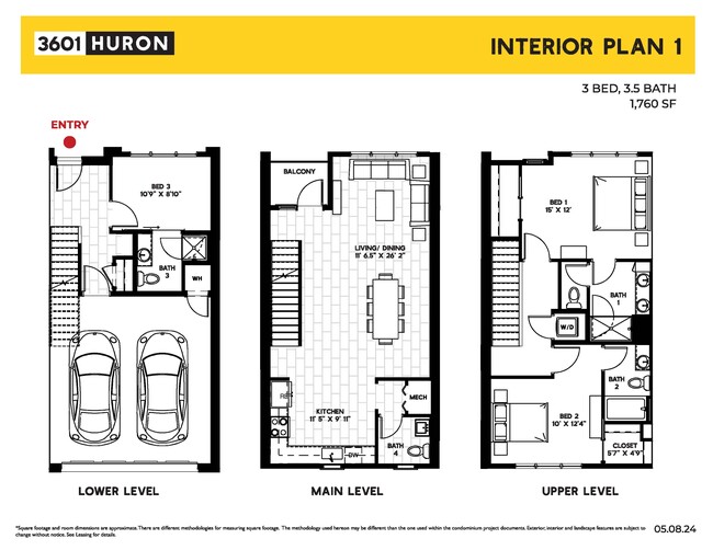 Floorplan - 3601 S Huron St