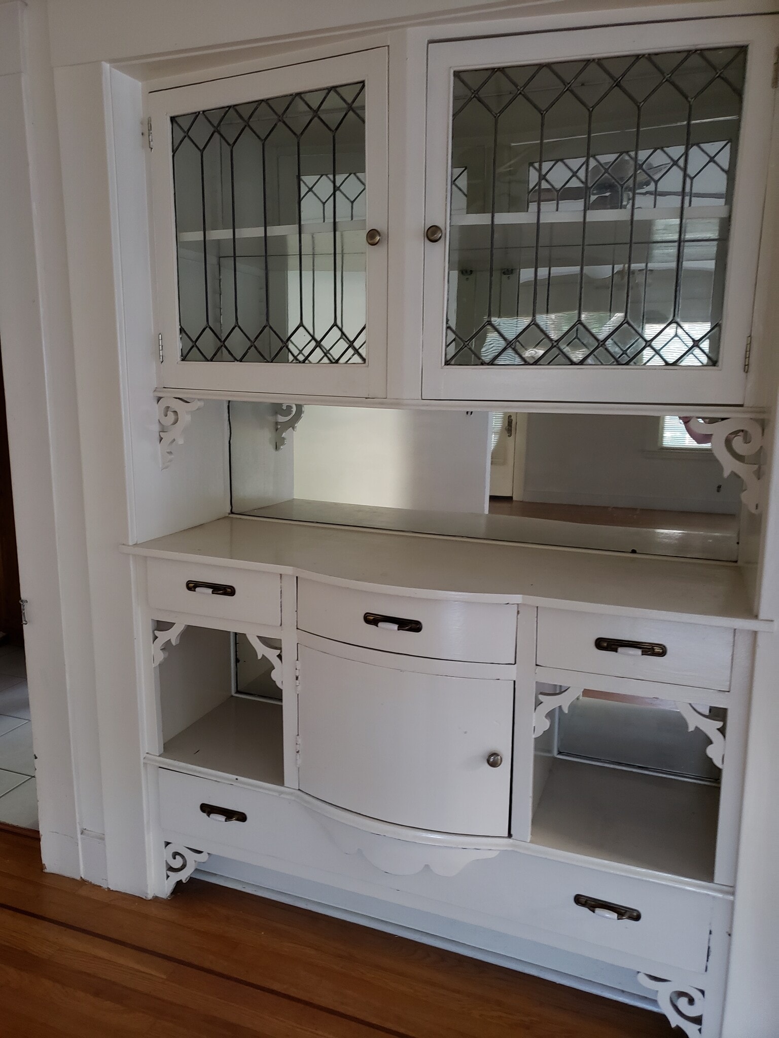 Original Built-In China Cabinet - 2623 H St