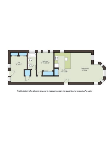 Floorplan - 5400-5408 S. Ingleside Avenue