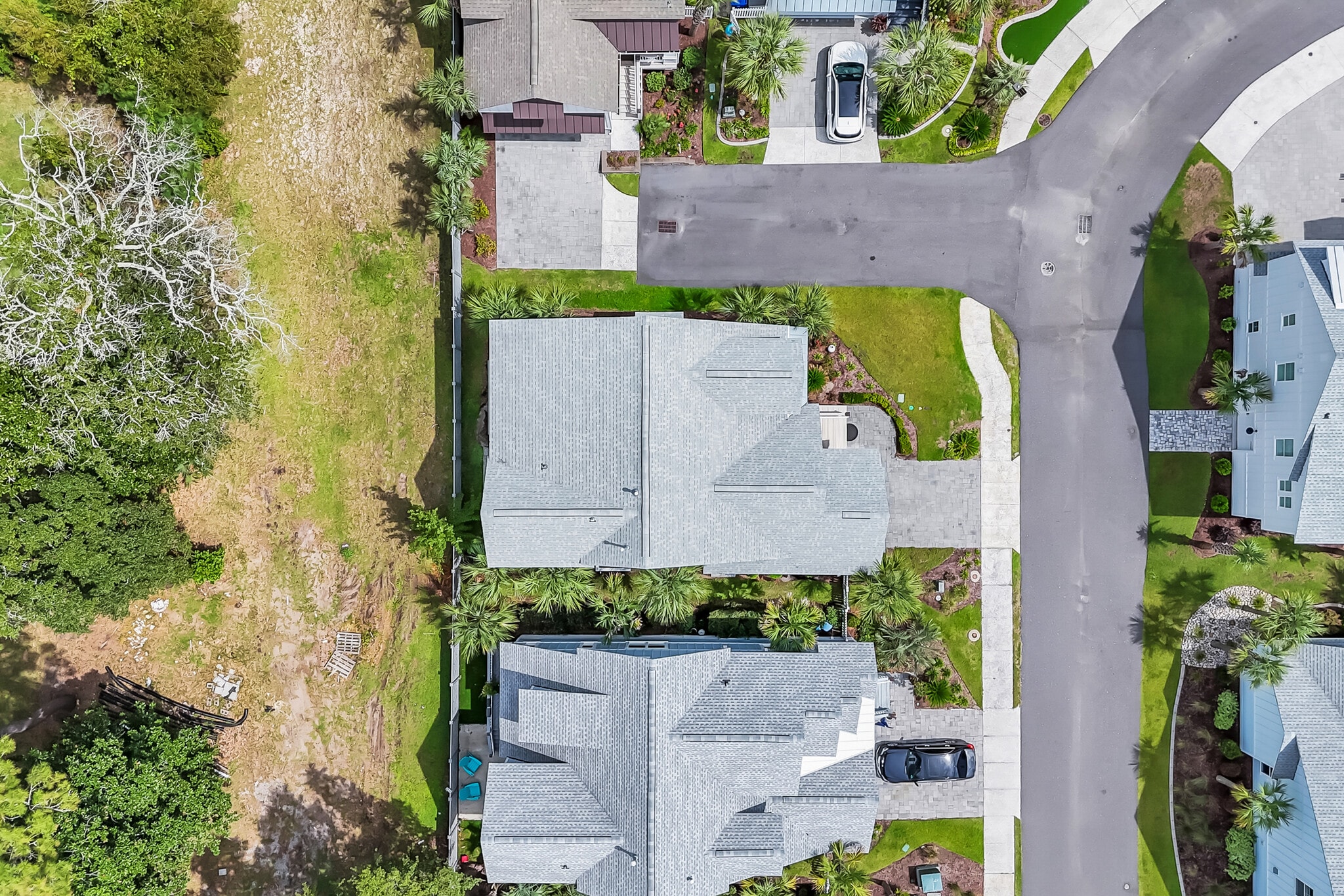 Aerial of House - 5349 Ocean Village Dr