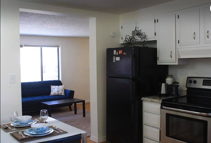 Kitchen looking into living room - 1228 Maple Street