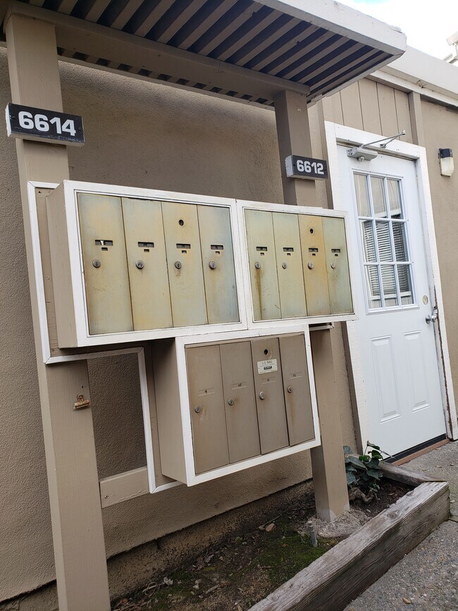 Mail box. Laundry room next door - 6614 Embarcadero Dr