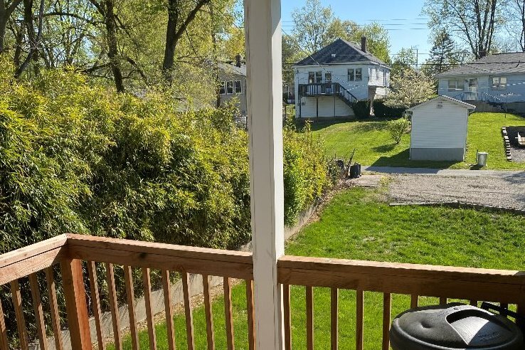 back yard - 306 Lindsay Ave