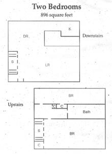 2BR/1BA - Ashley Chase Apartments