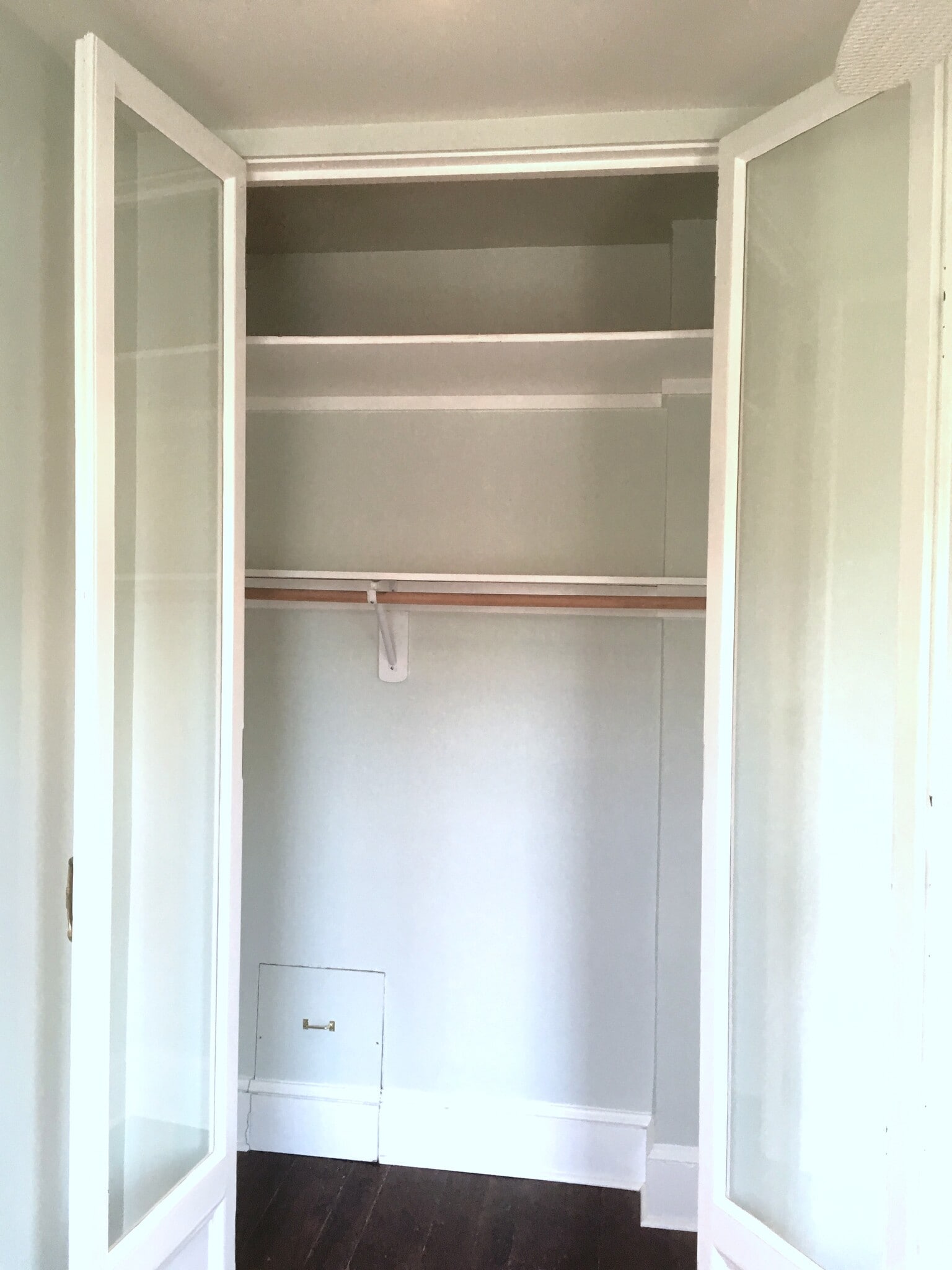 Large Bedroom closet with tall storage - 301 M St NW