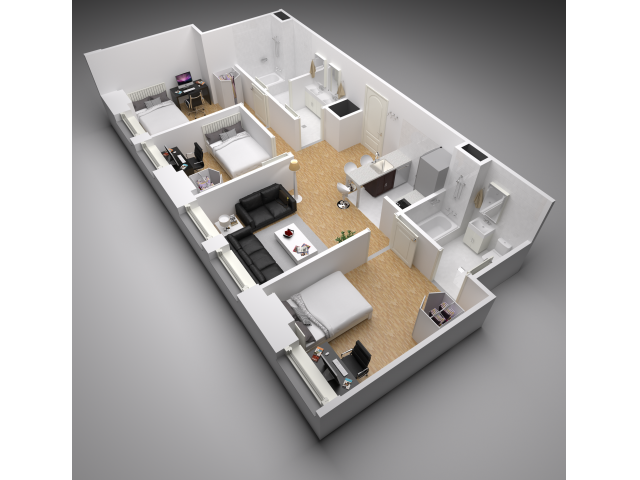 C1 Floorplan - The Printing House