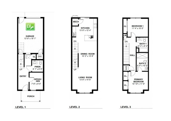 Floorplan - Granary Townhomes
