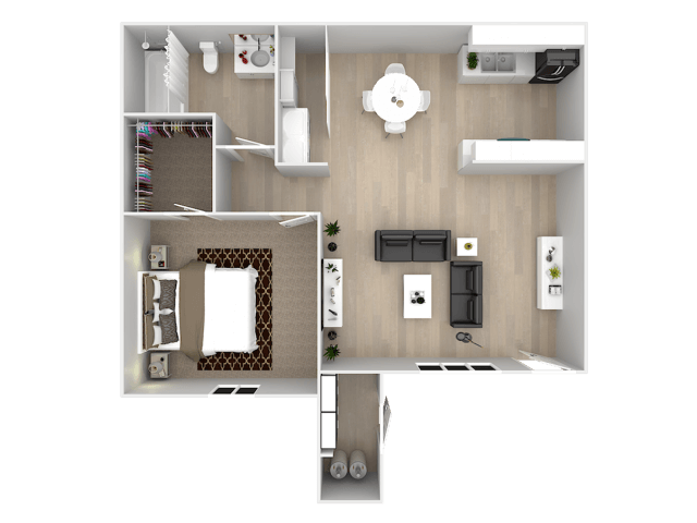 Floorplan - District 5800 Apartment Homes