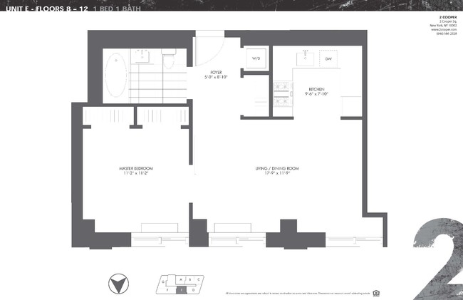 Floorplan - 2 Cooper Square