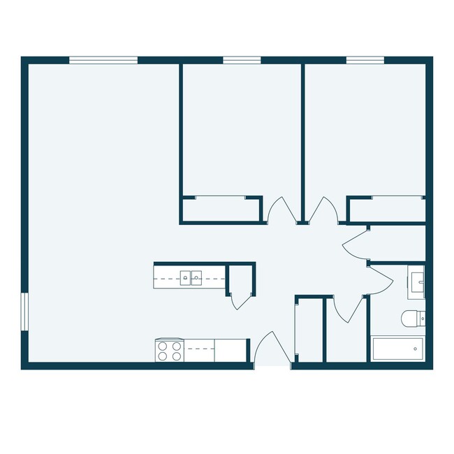 Floorplan - Sargent Apartments