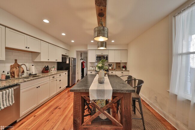 Kitchen - Island remains with the house. - 909 Washington St