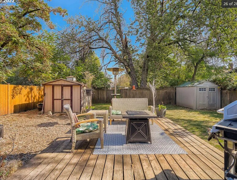 Deck and Sheds - 8504 N Foss Ave