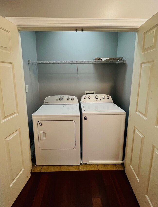 Upstairs laundry - 1512 Pecan Ave