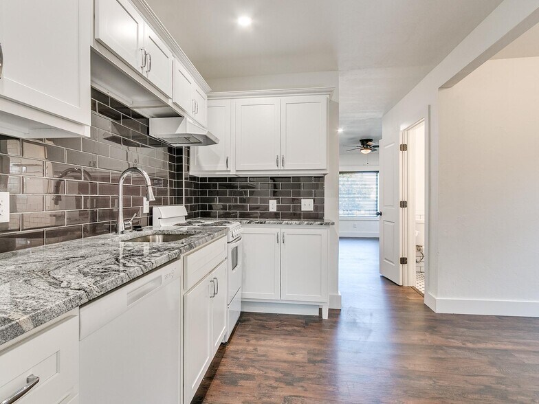 Kitchen from back entry - 2409 N Robinson Ave
