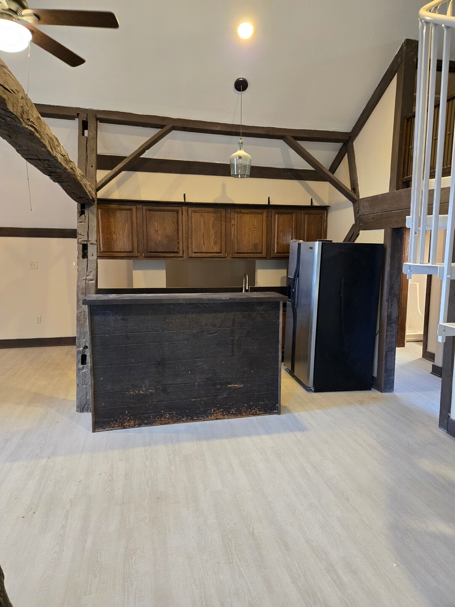 Breakfast bar open to main living space. - 60 W Winter St