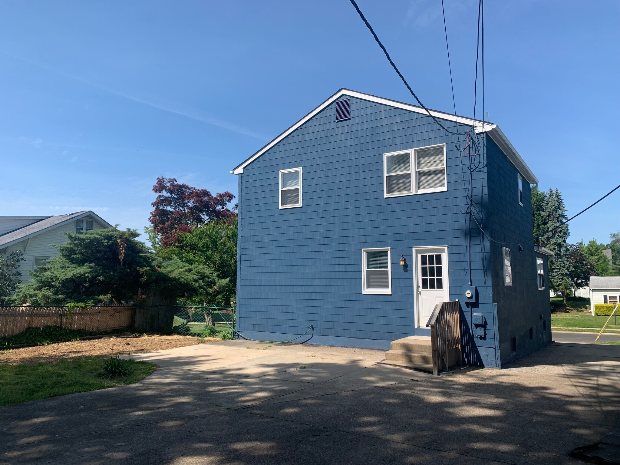 Rear view of house with Kitchen Entrance - 150 S Lecato Ave