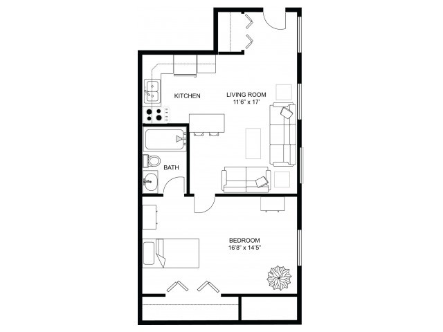 Floorplan - Birge House