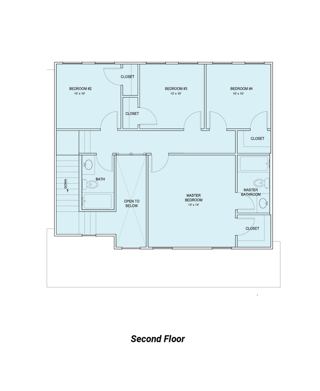Floorplan - Orange Navy