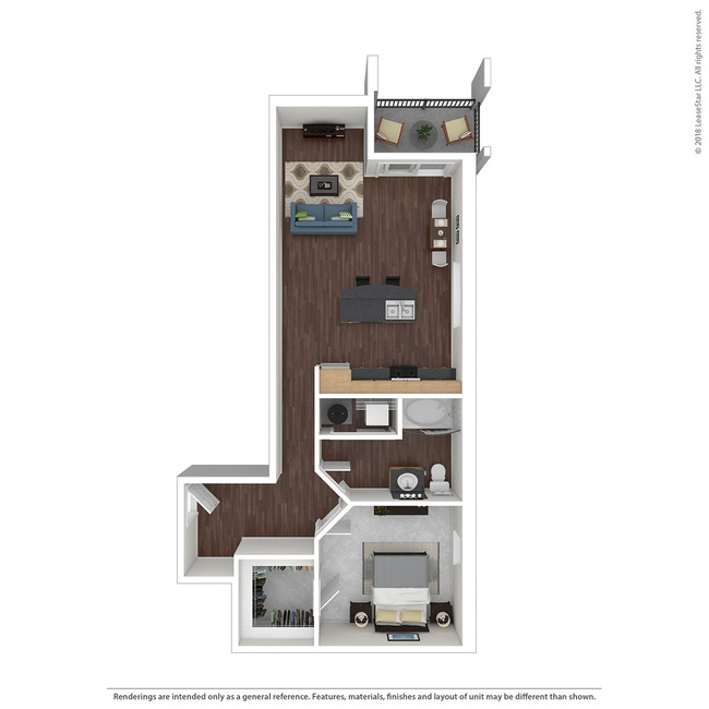 Floorplan - 45 Madison Apartments