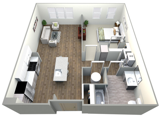 Floorplan - The Huntington