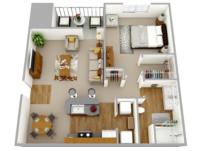 Floorplan - Brenneman Farm Apartments