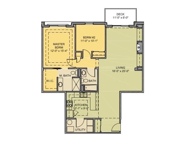 Floorplan - 1284 Downing