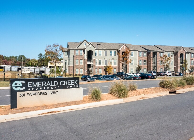 Emerald Creek Entrance - Emerald Creek Apartments