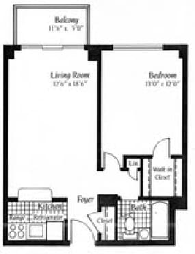 1BR/1BA - Park Place Condominium