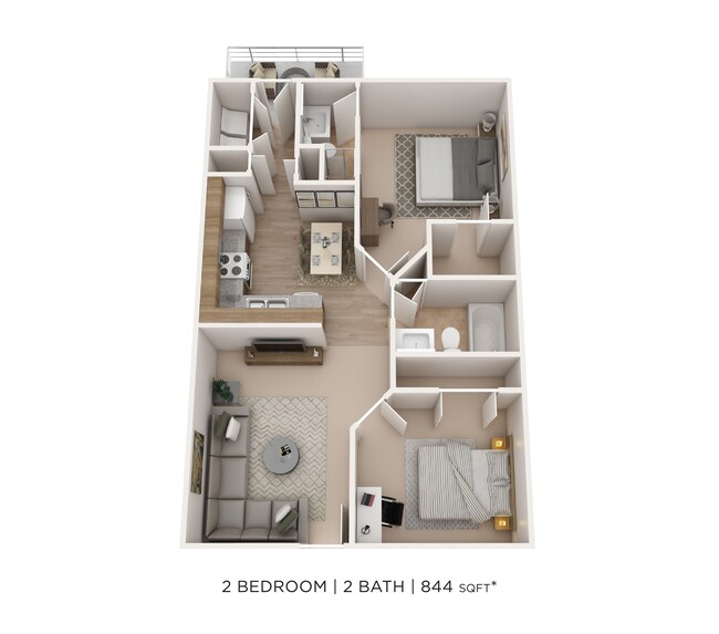 Floorplan - Sharon Pointe Apartment Homes