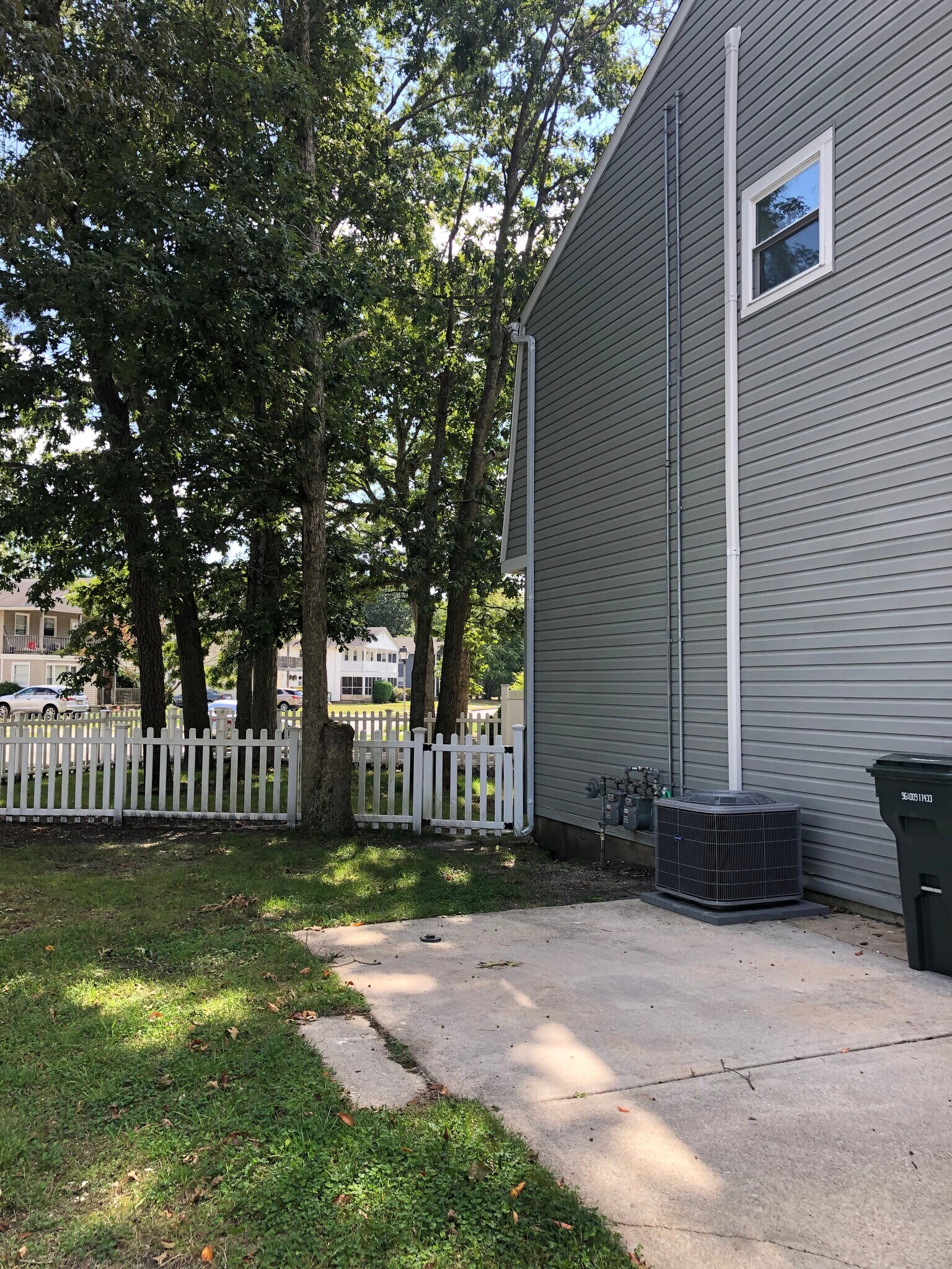 Fenced in back yard - 16 Crestmont Dr