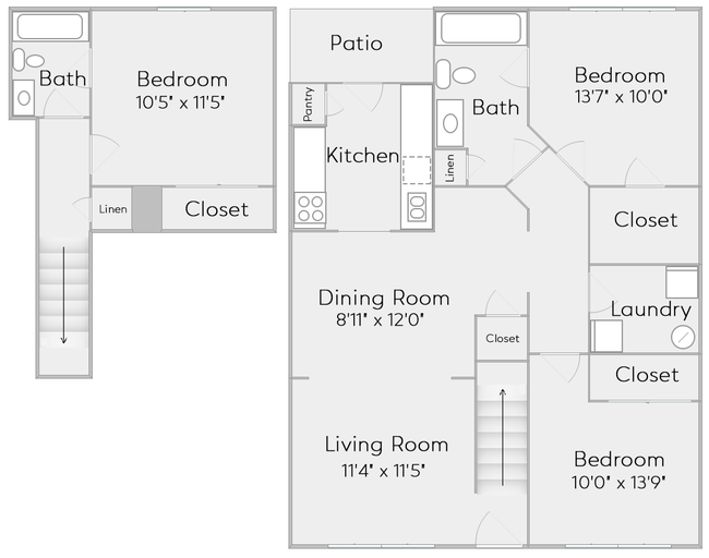 Floorplan - Rosemont of El Dorado