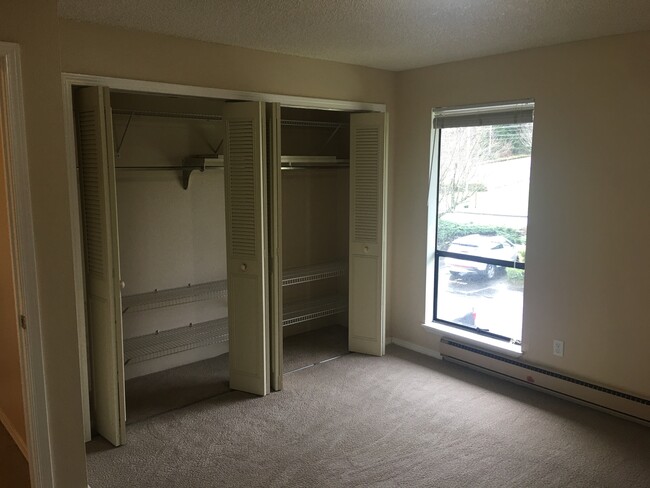 Bedroom closets - 19411 56th Ave W