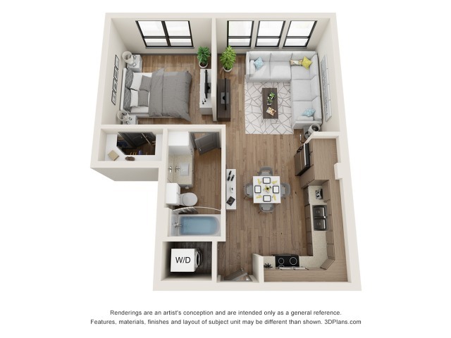 Thompson A5 Floor Plan - The Vic at Interpose