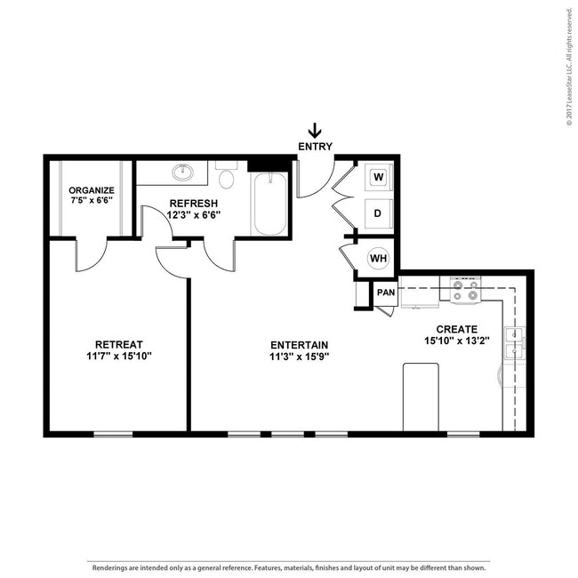 Floorplan - Cortland Oak Lawn