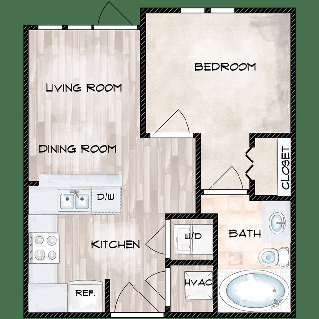 Floorplan - The Lofts at Savannah Park