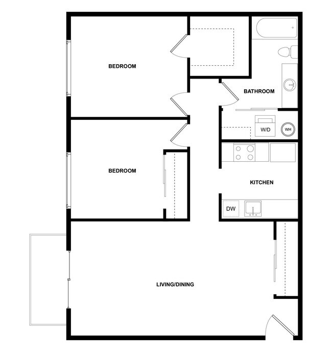 Floorplan - Leilani Apartment Homes