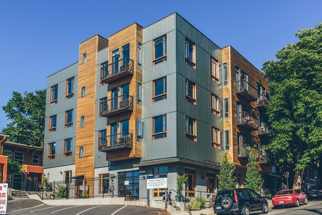 Goose Building Exterior - Goose Apartments