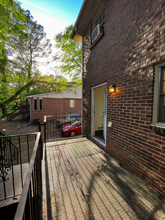 Back deck - 5175 poplar springs rd