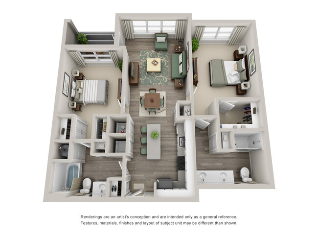 Floorplan - Jefferson Place Apartments