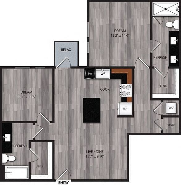 Floorplan - The Cooper