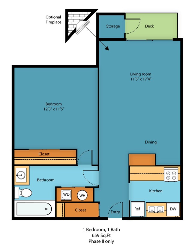 Floorplan - Casablanca Apartment Homes